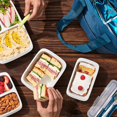 OXO Good Grips Prep and Go Utensils With Case - Ocean Blue | Reusable Stainless Steel Fork, Knife & Spoon, Compact Travel Case, Ideal for Work, School, Picnics, Dishwasher Safe - image 5