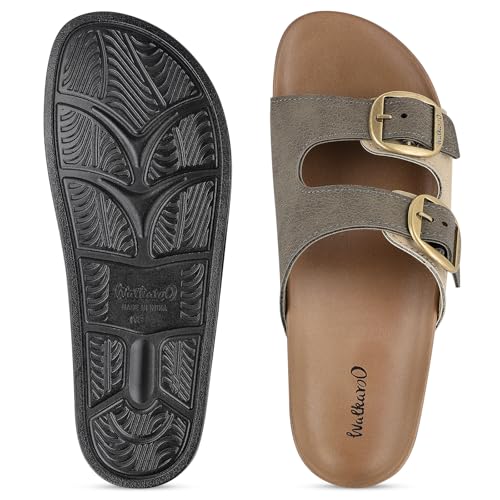 Image of WALKAROO Comfort Sandal For Women's|CloudStep Double-Density PU Sole - Ultimate Comfort|Stylish Casual Wear|WE2500