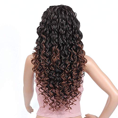 Perruque synthétique lacet 60cm légère pour changer de coiffure