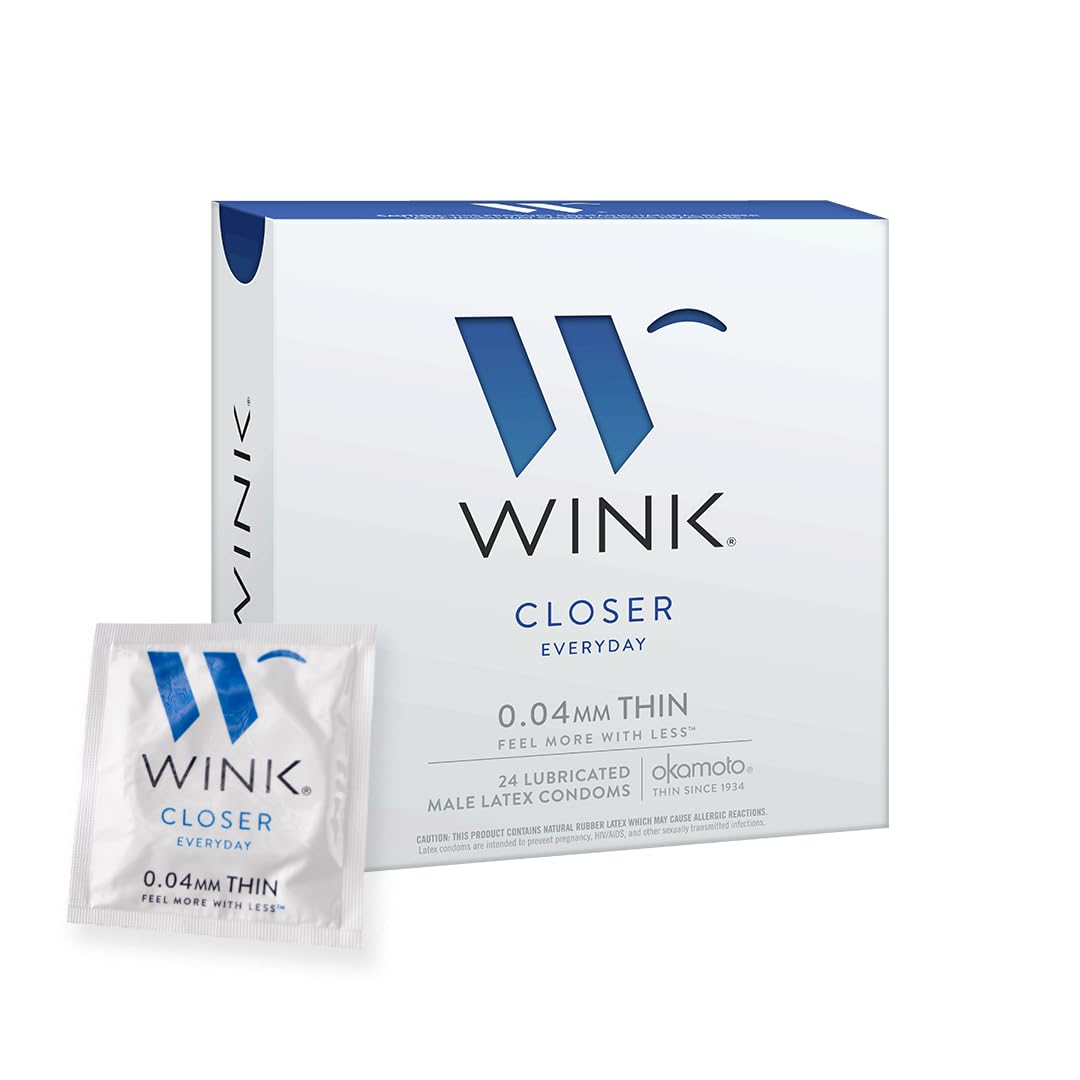 WINK Closer Condoms, 24 count