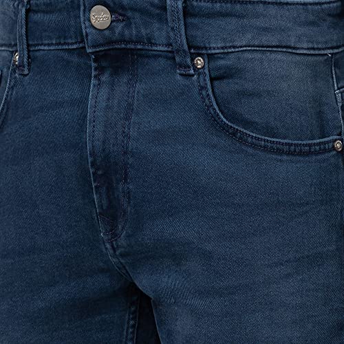 Image of Spykar Men's Rover Regular Fit Mid Rise Casual Jeans