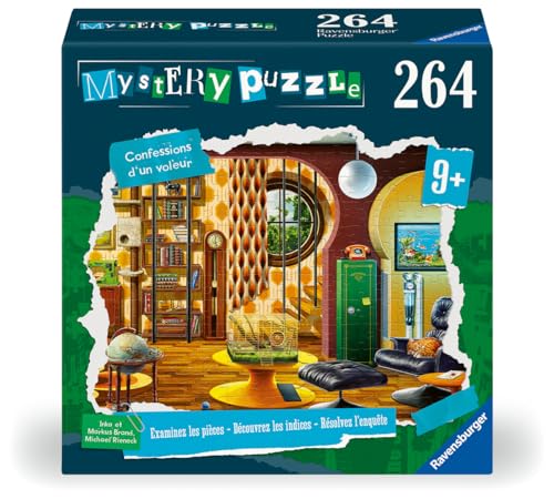 Mystery Puzzle 264 pièces Confessions d'un voleur Ravensburger France - vue 3