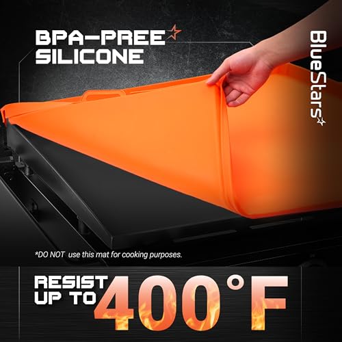 Image of [Upgraded EasyGrip] BlueStars 36 inch Silicone Griddle Cover for Blackstone