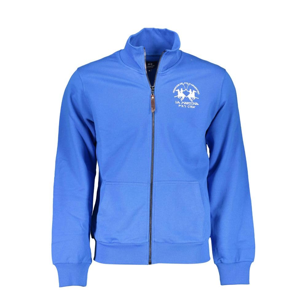 Pull Homme La Martina Bleu : L'Élégance Décontractée en Maille Chic