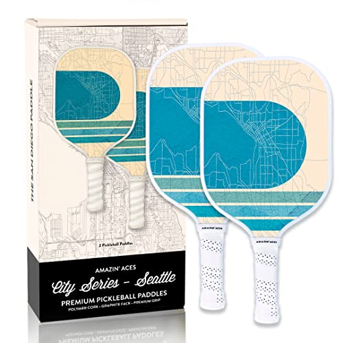 Amazin' Aces City Series Pickleball Paddles - Graphite...