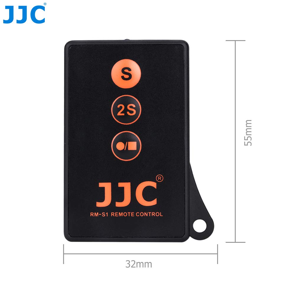 JJC Télécommande Infrarouge pour Sony Alpha A7 Series et NEX Caméra Replacement of Sony Télécommande RMT-DSLR2 & RMT-DSLR1 IR de Caméra Déclencheur