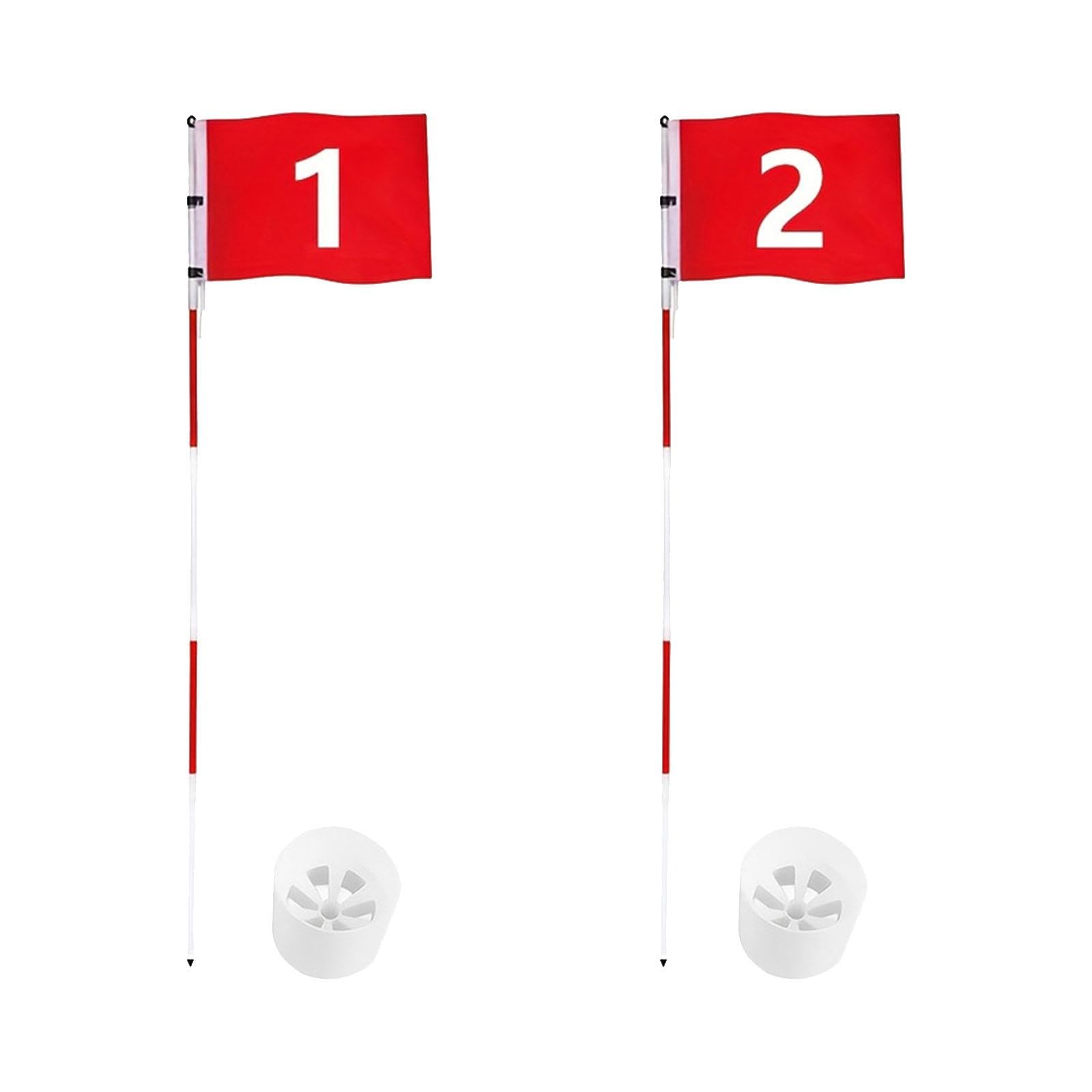 Drapeau de Golf et Drapeaux numérotés pour Trous, Putting Green extérieur