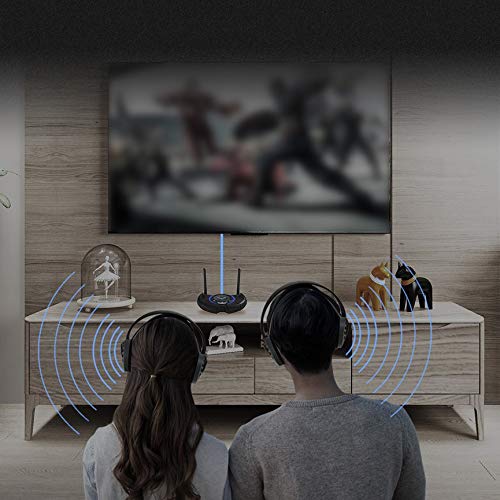 Receptor transmissor sem fio visual com tela de LED para receptor transmissor sem fio AAC SBC APTX H
