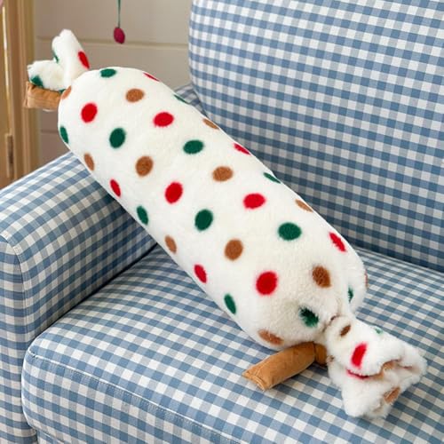 Coussin de canapé en peluche bonbon pour embellir votre salon