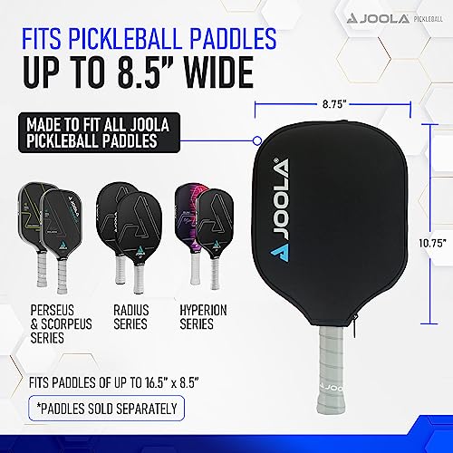 Image of JOOLA Universal Pickleball Paddle Cover - Neoprene Sleeve Fits All Pickleball Paddles - Accessory for Standard, Wide, & Elongated Rackets - Covers Paddles Up to 8.5 inch Wide, 16.5 inch Long