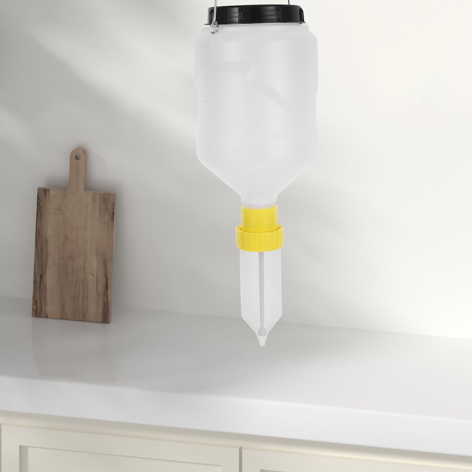 INOOMP Distributeur de Condiments Commercial 3 L en Plastique Rechargeable