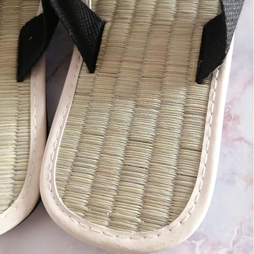 Men Comfortable Sandals, Men's Mat Flip Flops Summer Outside Wear Casual Sandals Flip Flop Shoes Sale Clearance (Black 6.5 UK)2