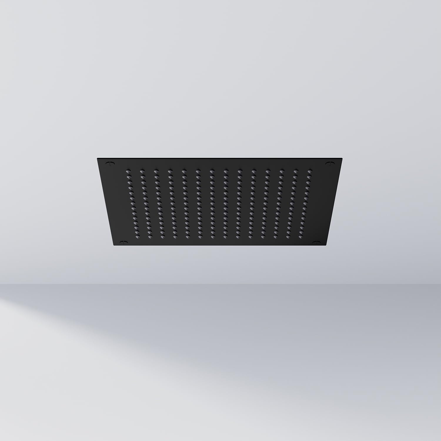 Steinberg Relax Rain ducha mural, montaje empotrado en el techo, Easy-Clean, 350x350mm, 39063, Color: Matt Black