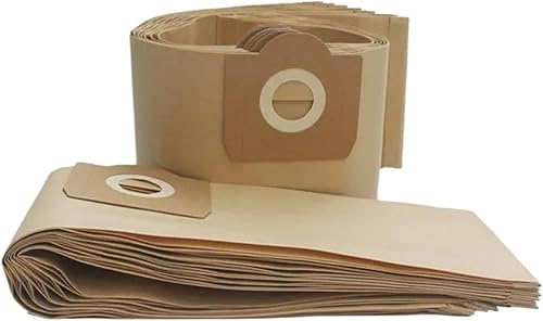Miniatura 1 de 5* Bolsas de aspiradora Bolsa de polvo Bolsa de papel de filtro compatible para Karcher A2204 A2656 WD3200 WD3300 Compatible para Rowenta RB88 RU100