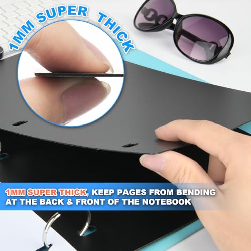 1mm Thick Full Flat Sheet Lifters, Protect Binder Page Sheet for 11x8.5in 3-Ring & D-Ring Binders - 5 pcs - Image 3