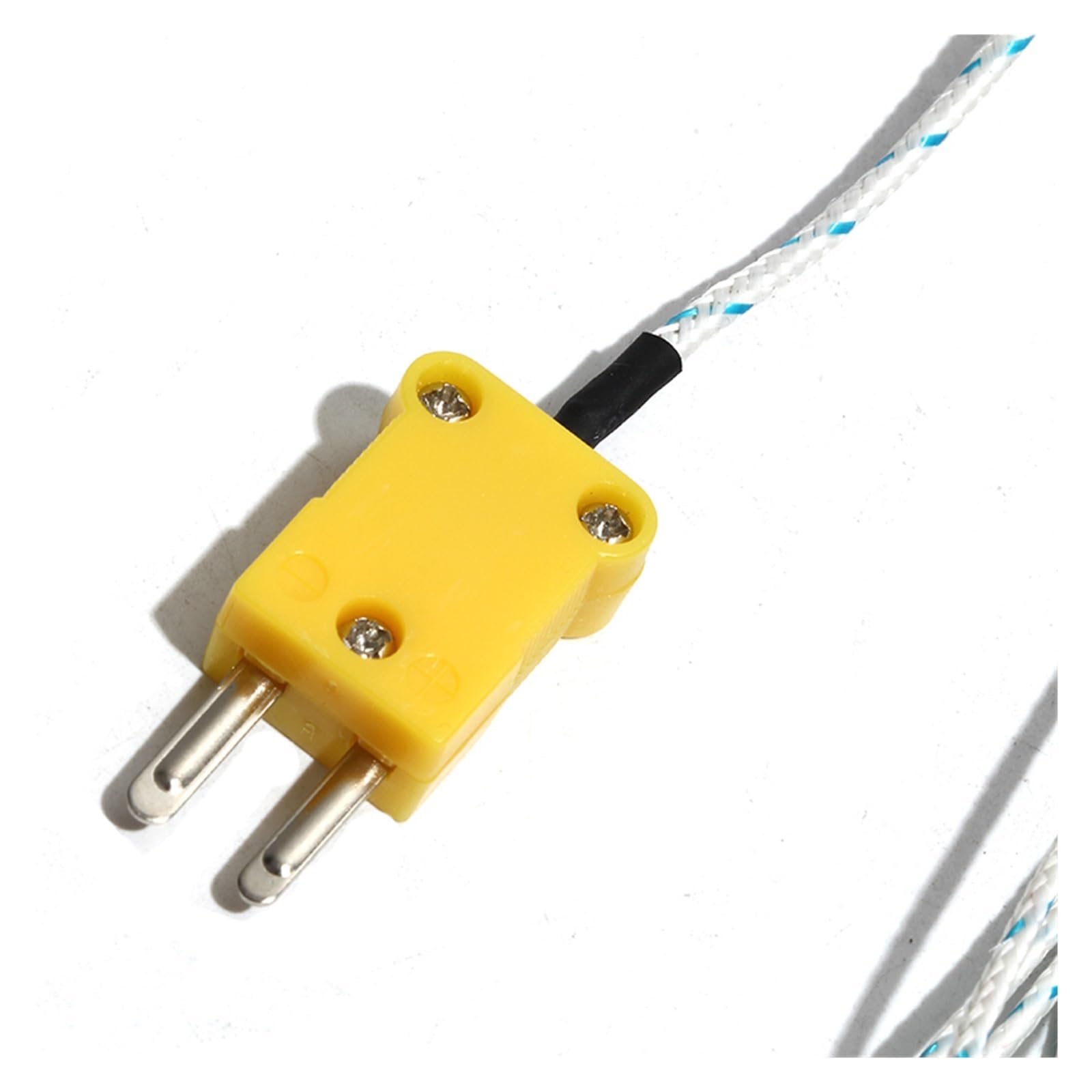 4 m/5 m/6 m/10 m drut z włókna szklanego czujnik termopary typu K do testera wysokiej temperatury TM-902C/TES-1310/6801 (kabel 5M)