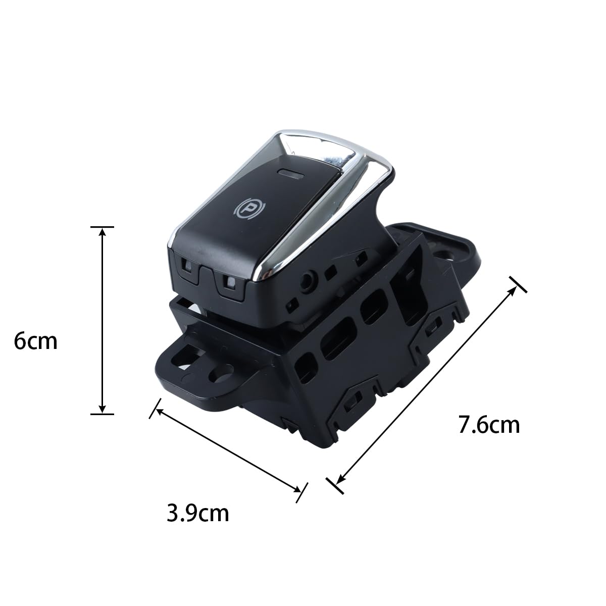 Alide Interruttore elettronico del freno a mano, pulsante del freno a mano per auto, compatibile con Nissan Qashqai X-Trail T32 2014-2018 969XC4EA0A5722029 251754BA0A