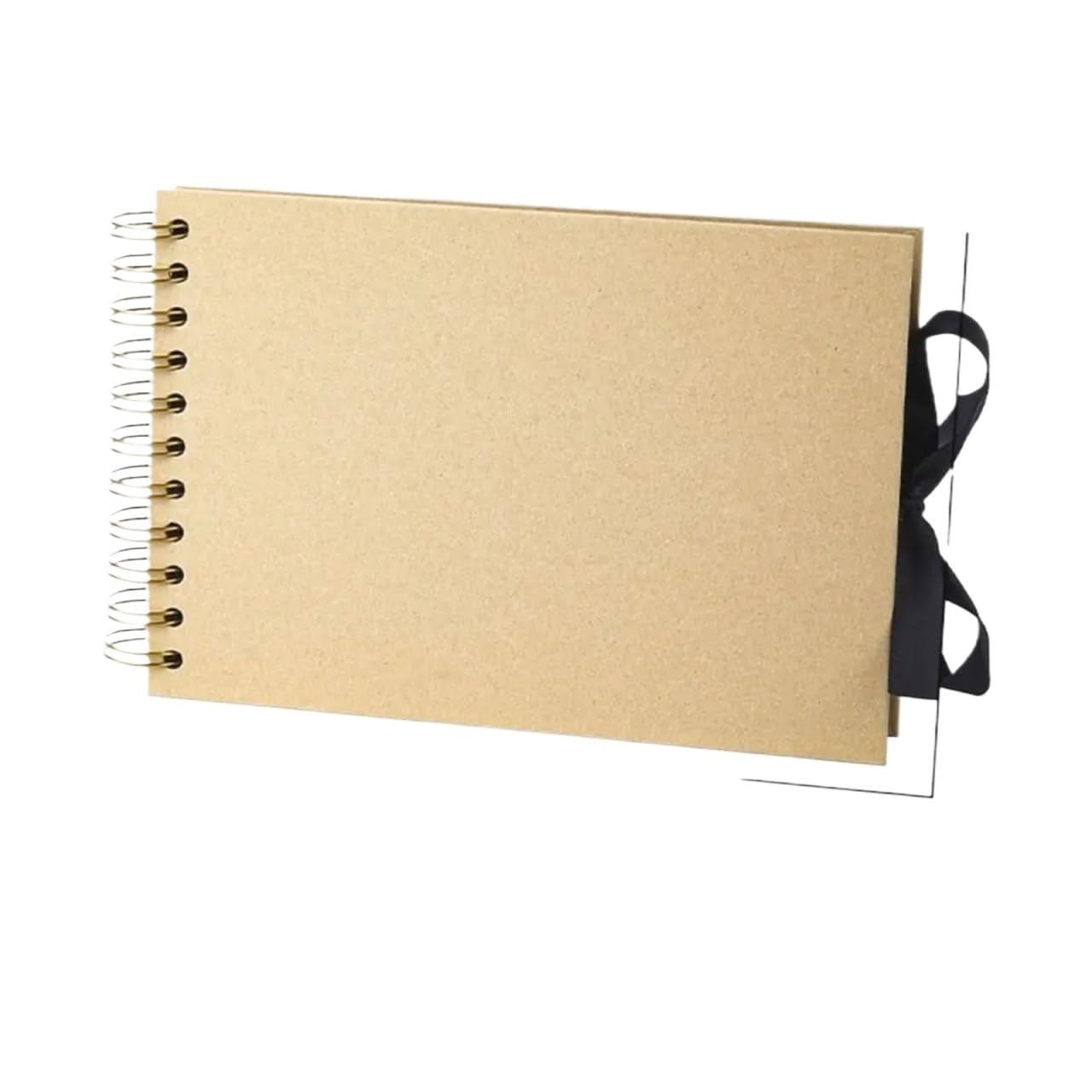 Paper Scrapbooking 60 Pages Craft Album DIY Memory Picture For Photo(Yellow)