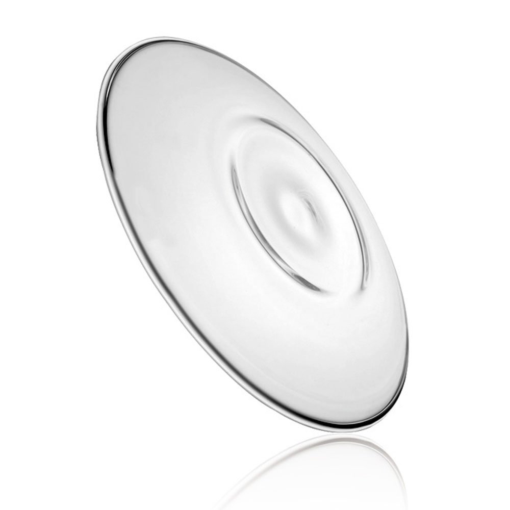 12cm Piattino Vetro Set di 4 Adatta Perfettamente per la Tazza Vetro, Set di 4 Piattino Grande