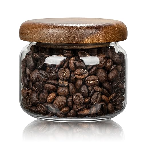 piconesper 1 PC Small Glass Storage Jars with...