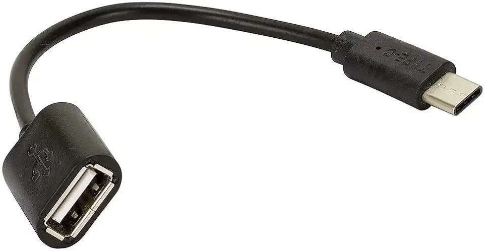 Cabo Adaptador Otg Fêmea Tipo C Type C Pendrive Usb Celular Tablete Notebook