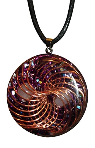 Purple Orgone Vortex Pendant