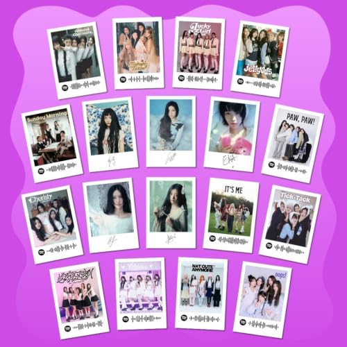 Image of Funk You Store Illit Photocards | Illit Songs Mini Poster Kit (Set of 18) | It's Me, Tick Tack, Paw Paw, Cherish Songs Compact Size (8 x 6 cm) Posters for Phone Accessories, room decoration (C 079)