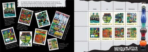 Hundertwasser: Mit Sondermarkenblock und 8 exklusiven Briefmarken (Kunst & Kultur)