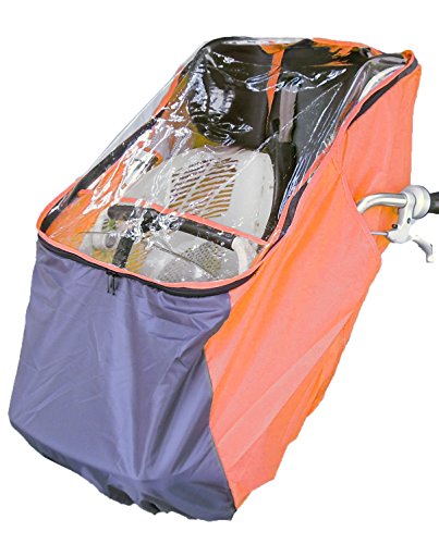 LAKIA チャイルドシートレインカバー フロント用 CYCV-FOR オレンジ