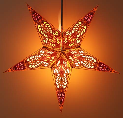 GURU SHOP Pieghevole Avvento Stella di Carta