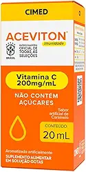 Aceviton Vitamina C Em Gotas Sabor Camarelo 20ml