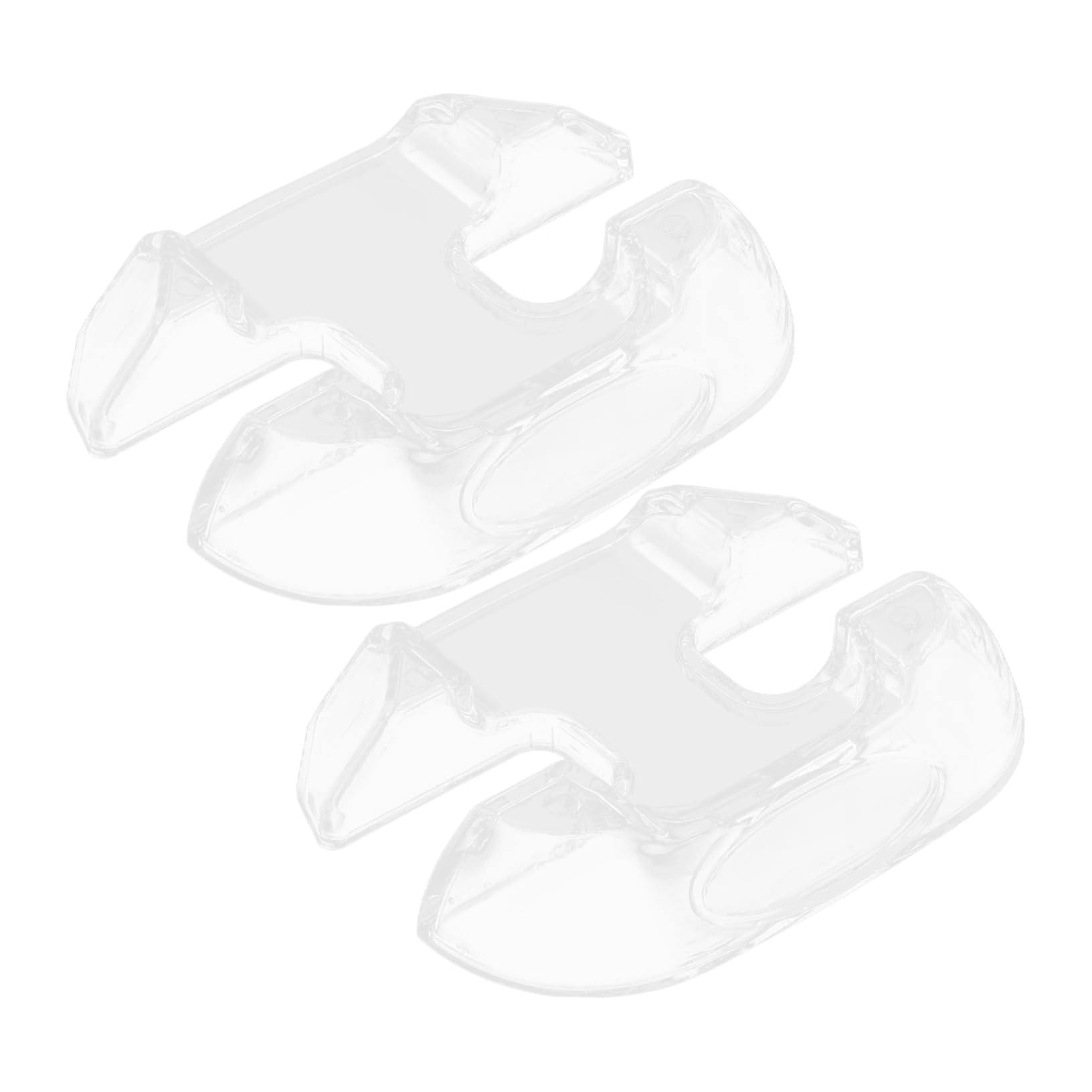 BESPORTBLE 2pcs Roller Skate Storage Rack Transparent Acrylic Skate Shoe Holder for Secure Support Elegant Display Durable Design for Easy Access Long Term Use