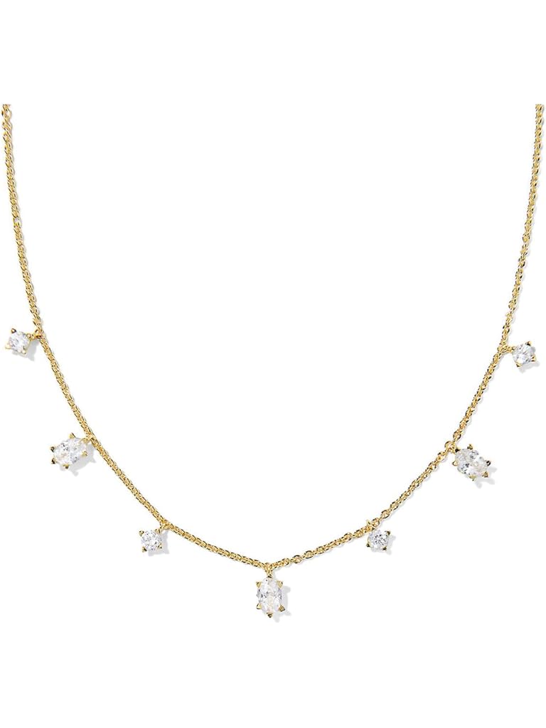 Gold Kendra Scott Cailin Delicate Strand Necklace