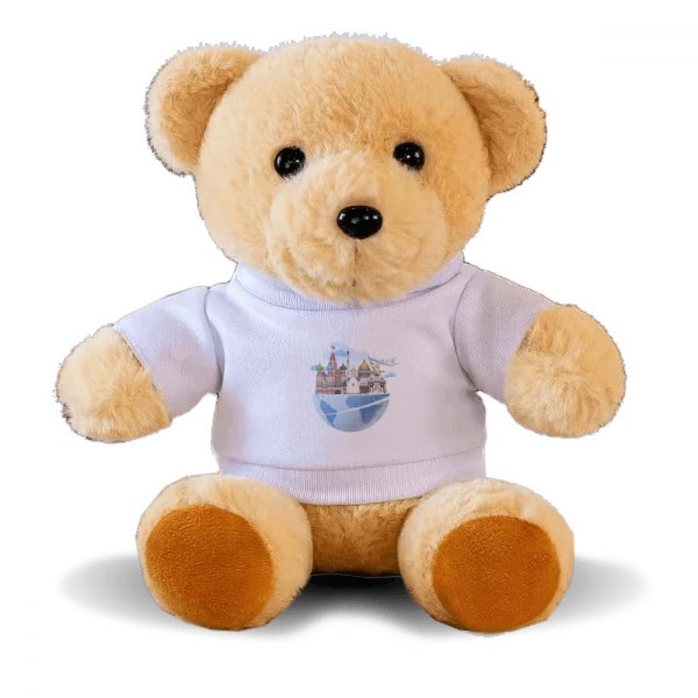 Amazon.co.jp: ロシアの聖バジルの大聖堂の平面 クマのおもちゃ動物の