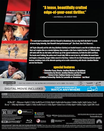 Image of Breakdown (4K UHD + Blu-ray + Digital)