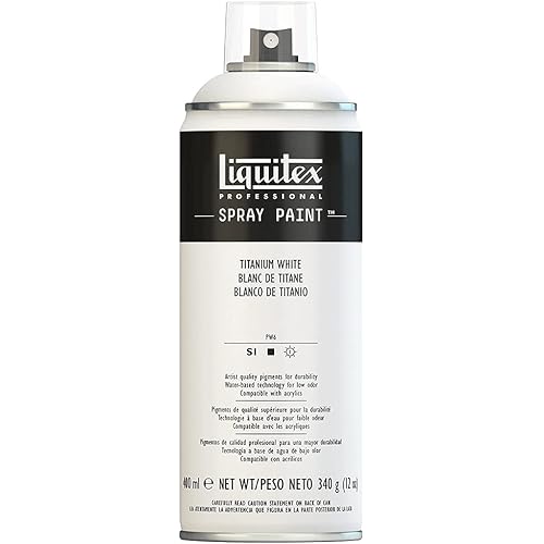 Liquitex Professional Spray Paint, 12-oz (400ml), Titanium White