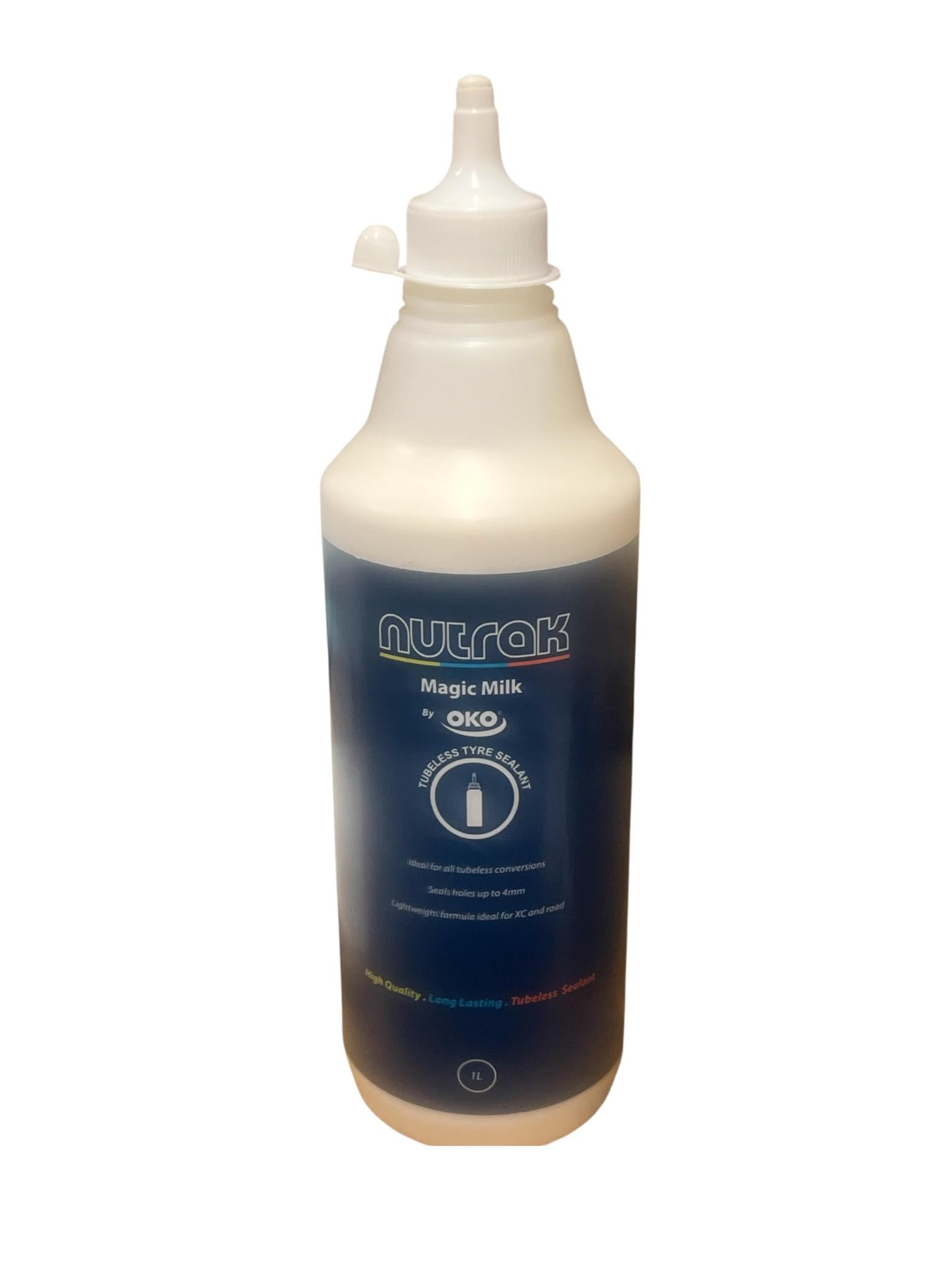 Magic Milk tubeless tyre sealant, 1 litre white