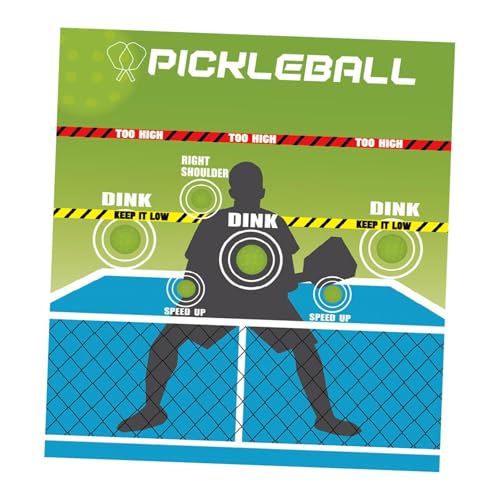 Fenteer Ayuda de Entrenamiento de Pickleball Master ReBounder Aid Ayuda de Entrenamiento de Pickleball Mat de La Almohadilla de Práctica para L