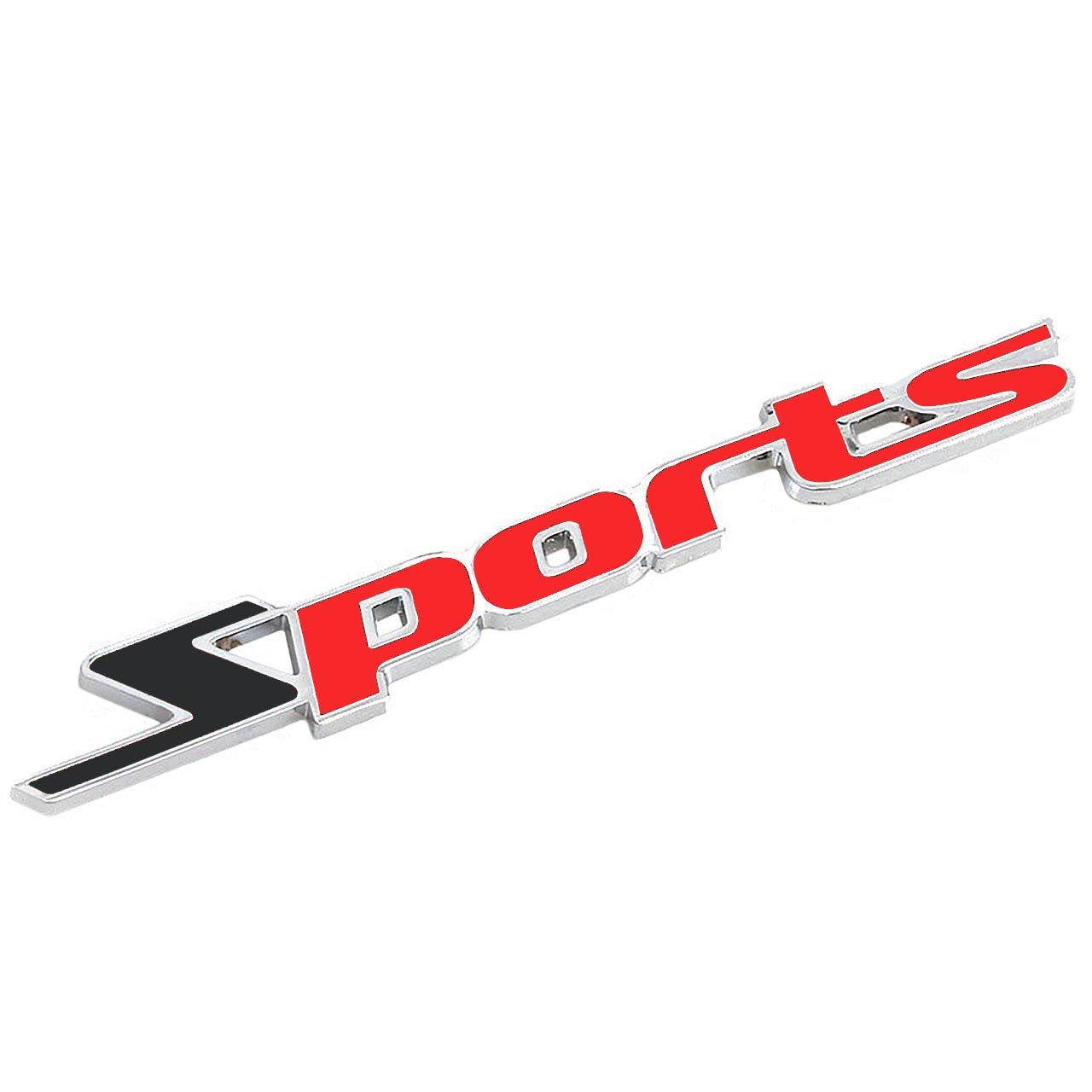 Amazon.co.jp: CarOver 【 3D メタル 】 汎用 SPORTS ステッカー