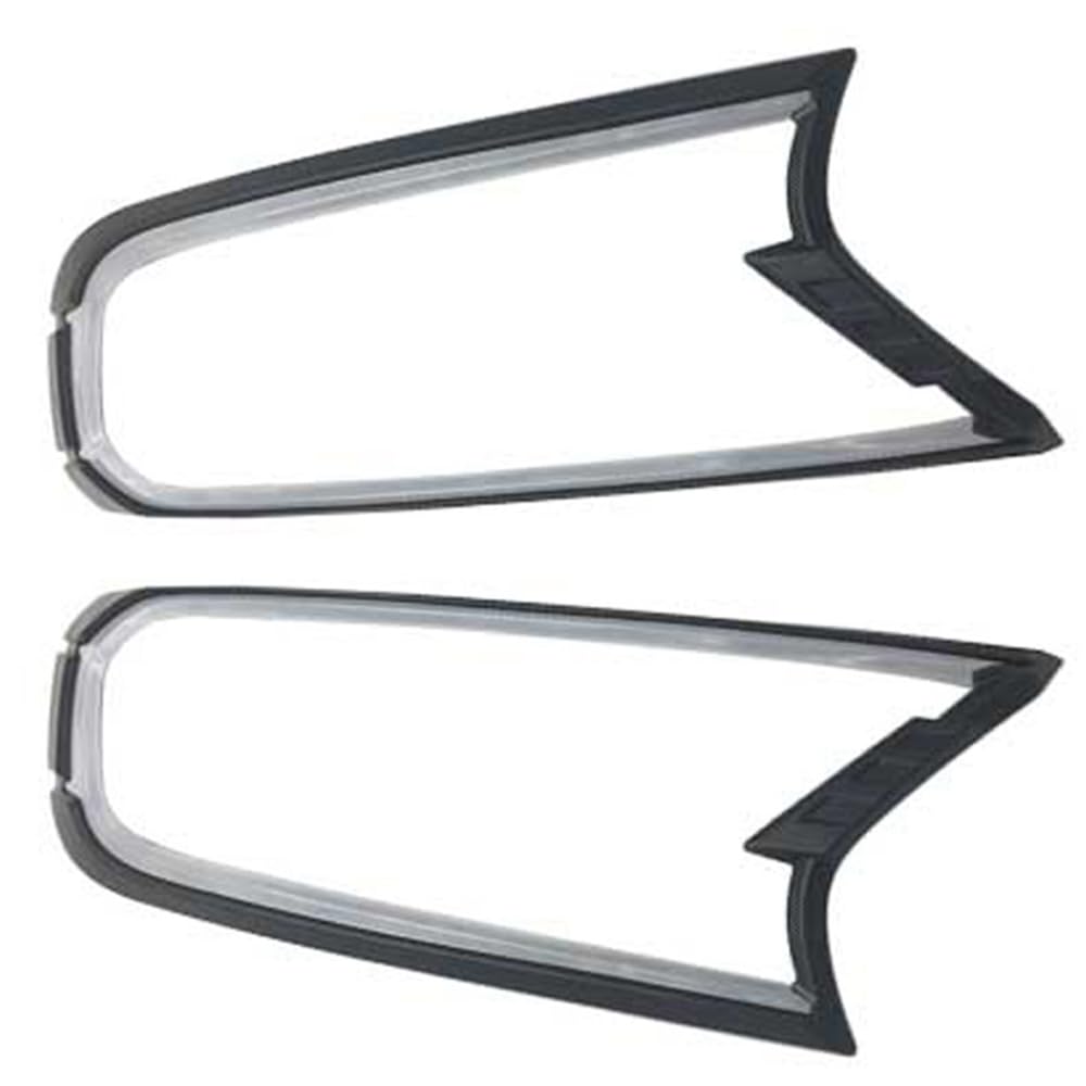 BAKUGO 2Pcs LED Car Daytime Running Light Headlamp DRL Headlight Cover For Ford Ranger 2015 2016 2017 2018 2019