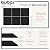 BUBOS 6-Pack Art Acoustic Panels, Self-Adhesive Sound Panels, 23.6"x23.6"