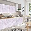 Arthome Pink Marble Contact Paper,43.5x200cm Self Adhesive Wallpaper,Peel and Stick Pink Paper Removable Decorative Film for Desk,Kitchen,Countertop,Cabinet,Shelf Liner,Waterproof Vinyl Sticker #2