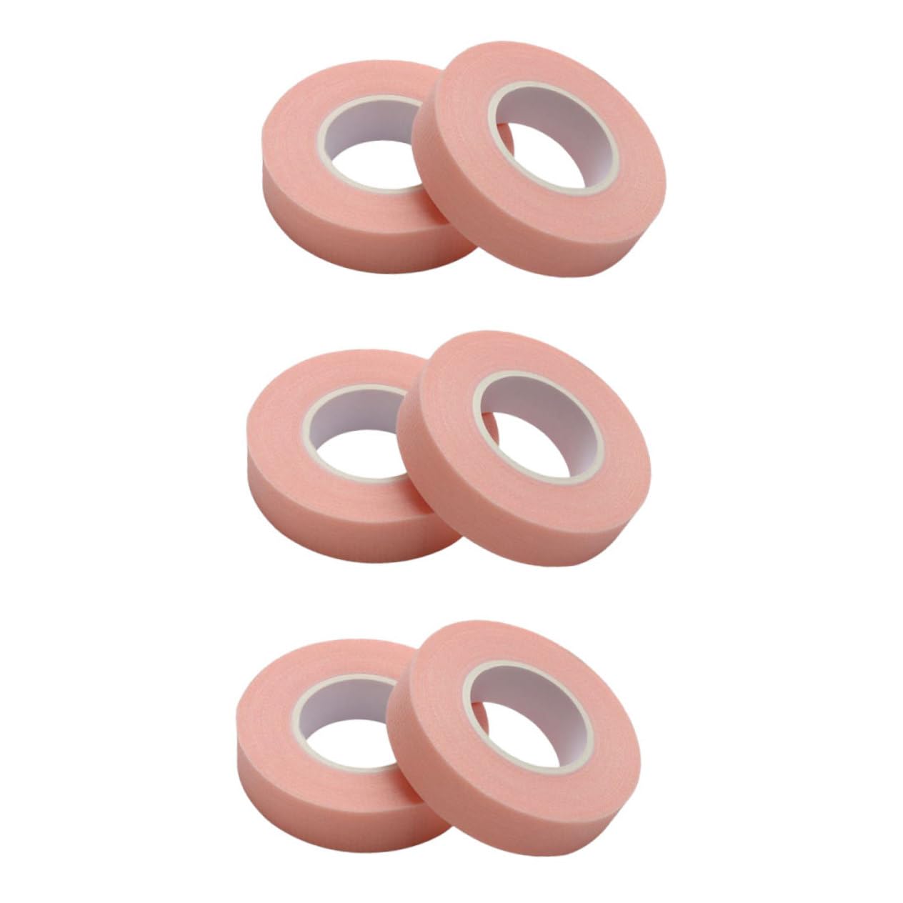 Baluue 2sets Eyelash Separating Tape for Makeup Salon Eyelash Grafting Tape Non-Woven Essential for Lash Extensions 6rolls*2