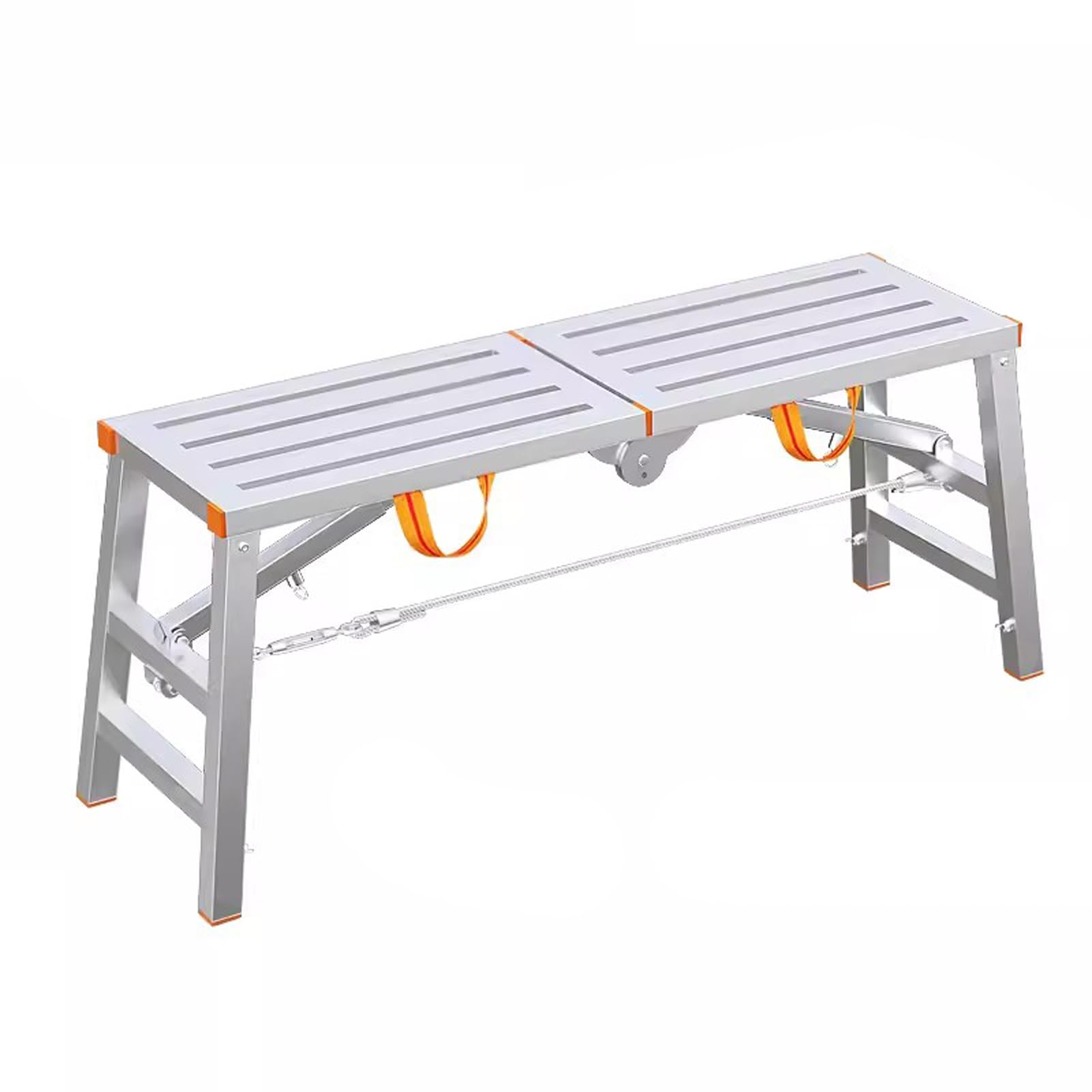 Échelle d'échafaudage pliable réglable et tabouret cloisons sèches