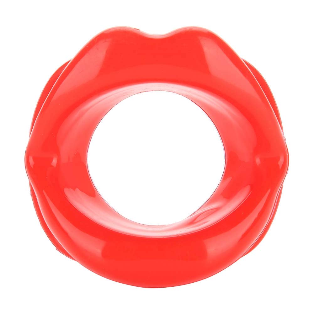 GOTOTOP Silicone Face Lifting Lip Exerciser Mouth Muscle Tightener Tightening Anti Wrinkle Tool Red