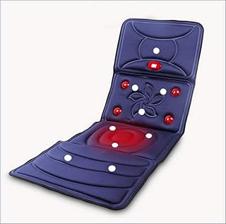 WEIZI Colchón de Masaje de Cuerpo Completo colchoneta de Masaje Shiatsu multifunción con colchoneta de Masaje eléctrica de Calor para Manta de cojín de Silla para calmar el Cuerpo