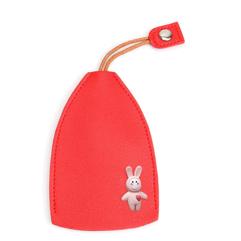 WondFans Luvtoo Cute Fruits PU Leather Key Bag (Red)