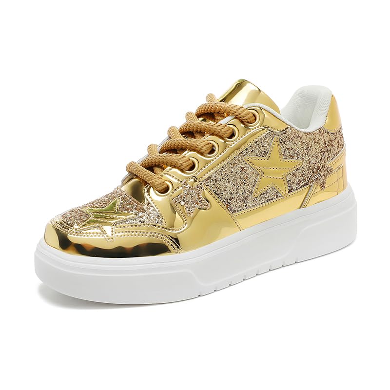 Image of IGxx Women Platform Glitter Sparkly Dressy Sequin Disco Sneakers