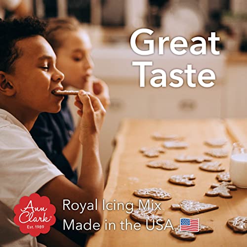 Ann Clark Royal Icing Mix 2-pk Makes 4 Cups (32 oz) of Cookie Icing