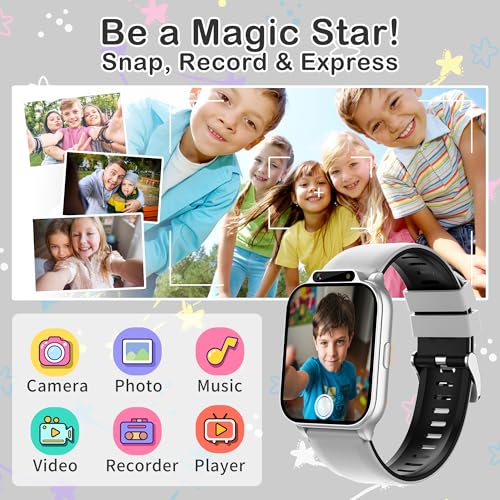 Image of Tixpc Kids Waterproof Smart Watch Boys with Fitness Tracker Sports Activity